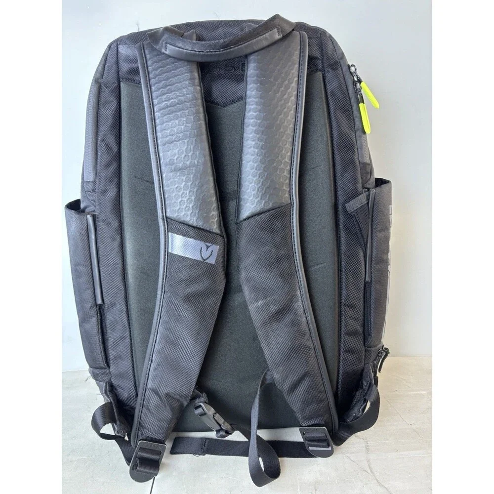 VESSEL Signature Backpack Bag Synthetic Leather Black TENNIS Laptop READ